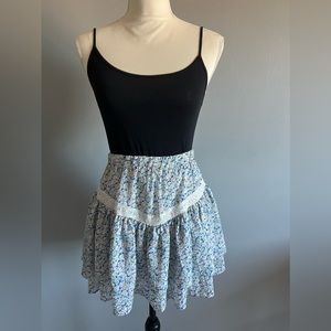 Floral skirt (skort)